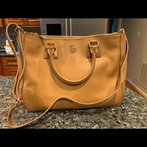 Tory Burch Robinson Double-Zip Tote Bag
